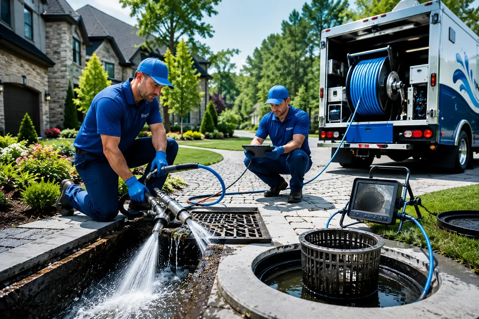 Local outdoor drain cleaning professionals in East Waterford, PA